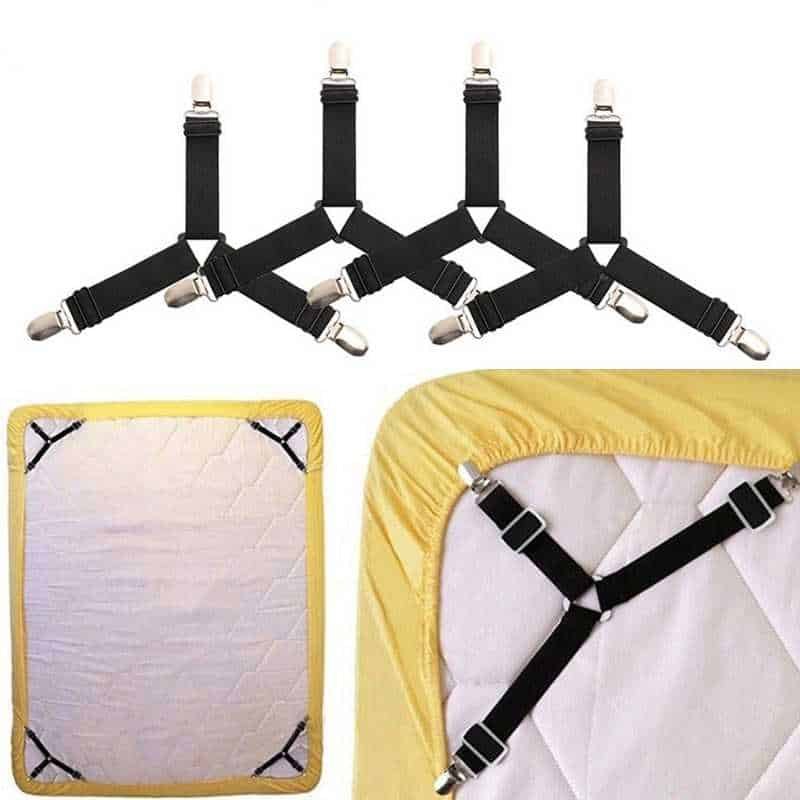 4PCS Bed Sheet Straps 4PCS Bed Sheet Straps