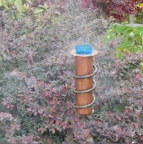 Copper Rain Gauge