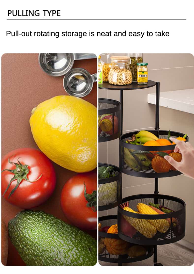 Rotating Storage Racks